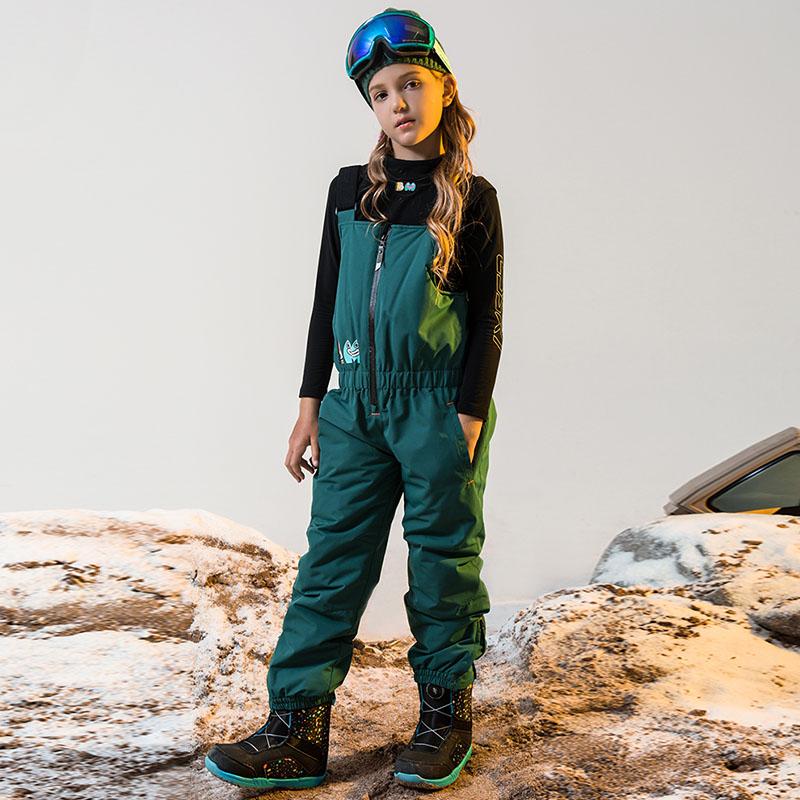 Baby Girl Ld Ski Winter Outdoor Mountain Fun Ski Pants Snow Bibs - Image 3