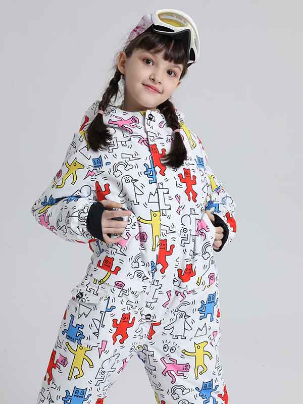 Boy & Girls Animal World One Piece Snowsuits - Image 16