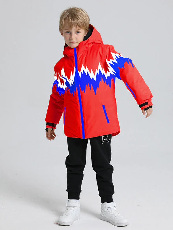 Boy & Girl's Phibee Lightning Duck Down Snow Jacket - Image 10