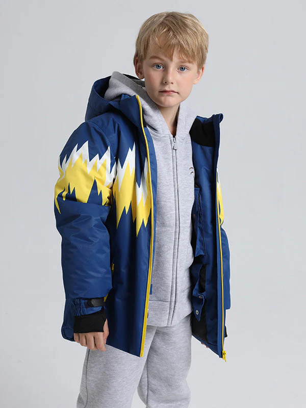 Boy & Girl's Phibee Lightning Duck Down Snow Jacket - Image 11