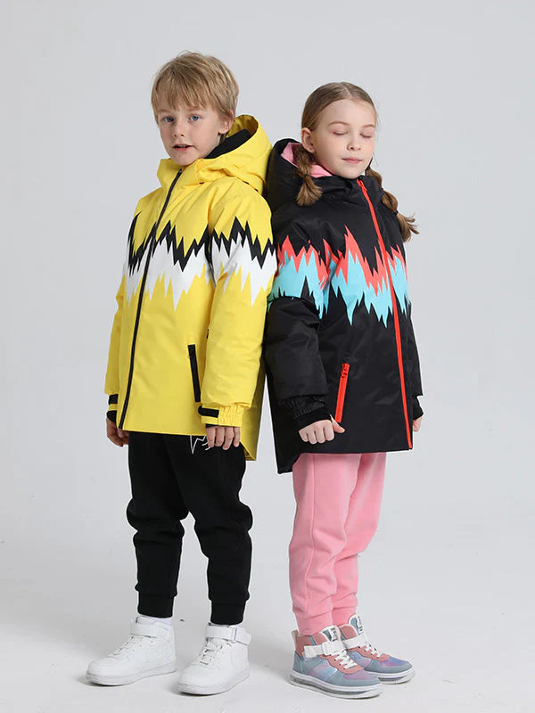 Boy & Girl's Phibee Lightning Duck Down Snow Jacket - Image 4