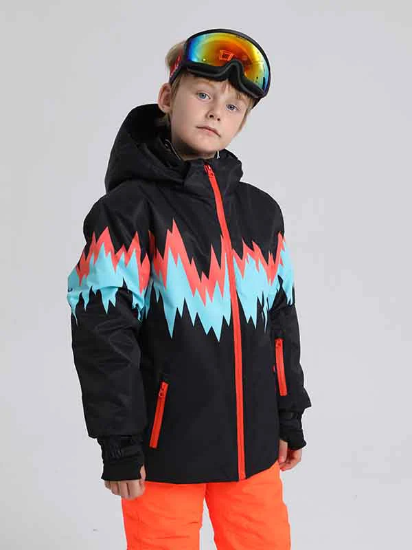 Boy & Girl's Phibee Lightning Duck Down Snow Jacket - Image 5