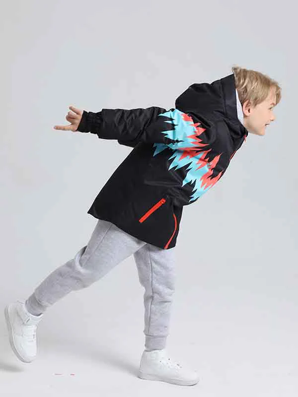 Boy & Girl's Phibee Lightning Duck Down Snow Jacket - Image 6