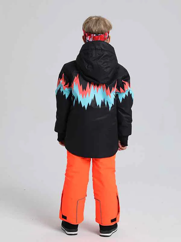 Boy & Girl's Phibee Lightning Duck Down Snow Jacket - Image 8