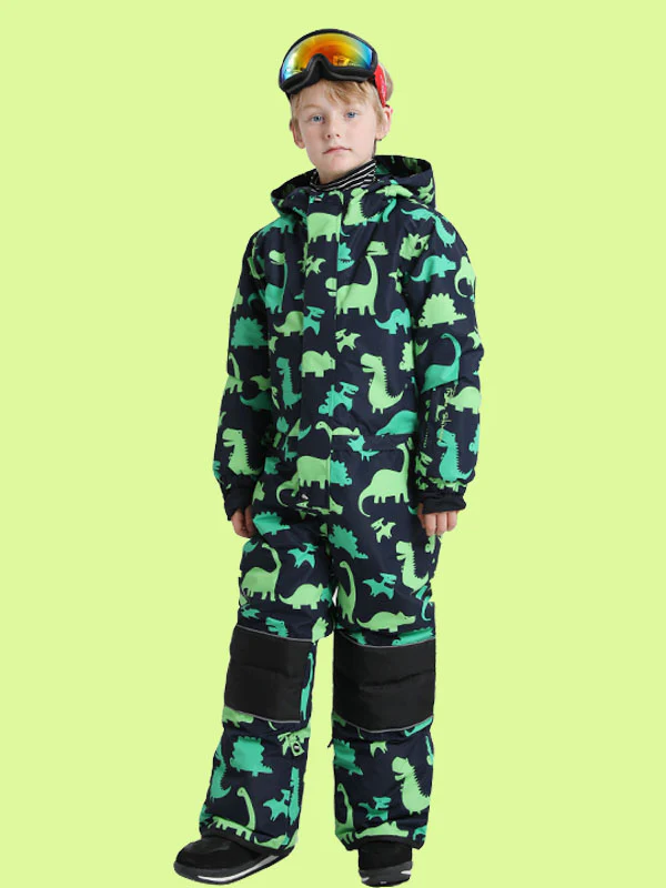 Boy & Girls Unisex Phibee One Piece Stylish Ski Suits Winter Jumpsuit Snowsuits - Image 7