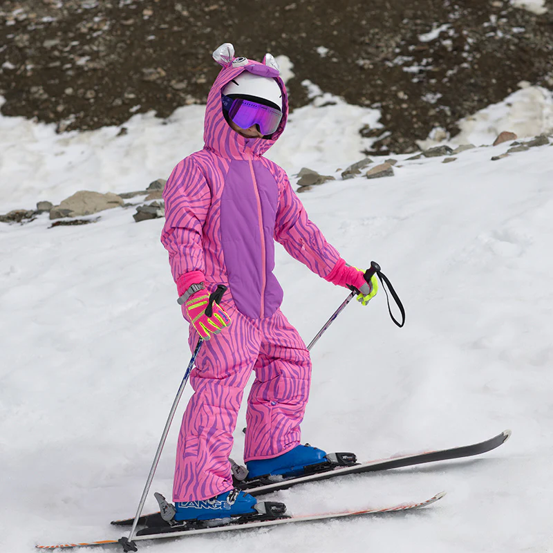 Phibee Kids Unisex Winter Animal Friendly Waterproof One Piece Snowsuits - Image 7
