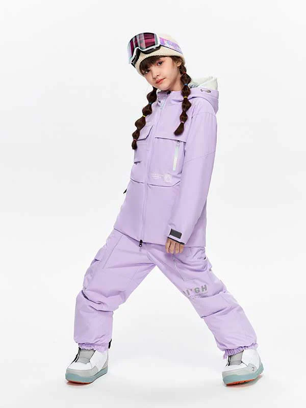 Boys & Girls High Experience 15K Waterproof Jackets & Pants Set - Image 15