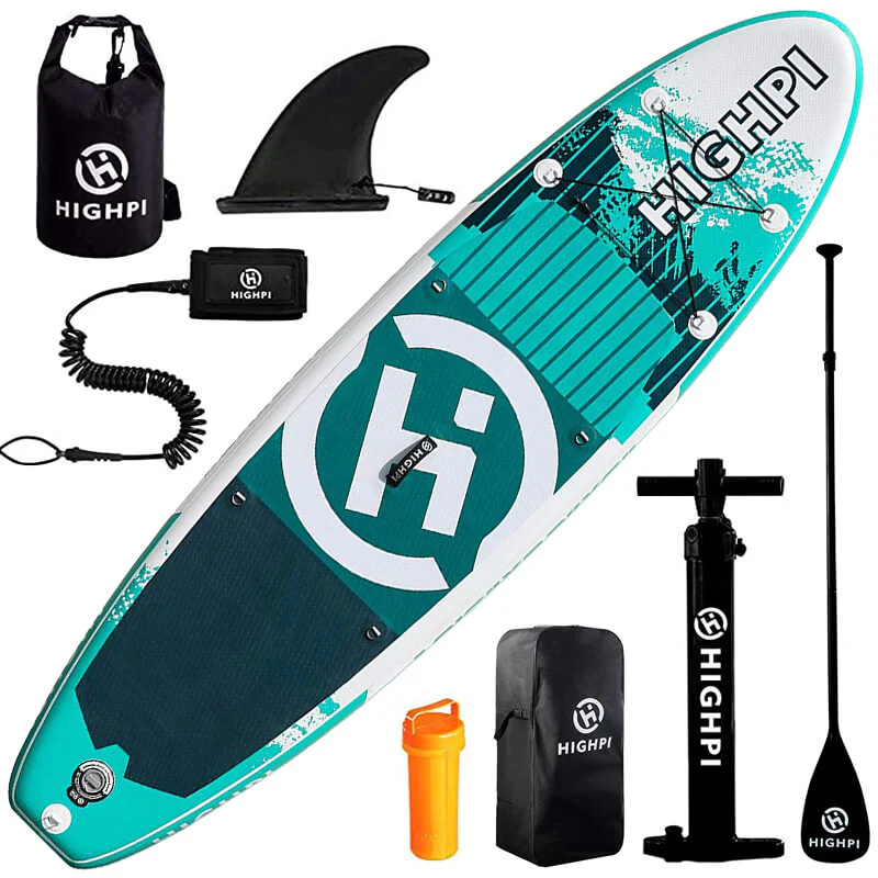 California Breeze 10'6'' Inflatable Stand Up Paddle Board With Accessories - Image 12