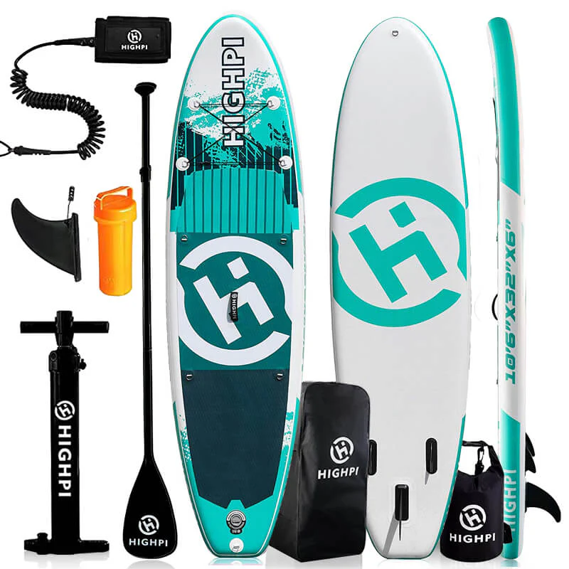 California Breeze 10'6'' Inflatable Stand Up Paddle Board Touring SUP With All Accessories - Image 12