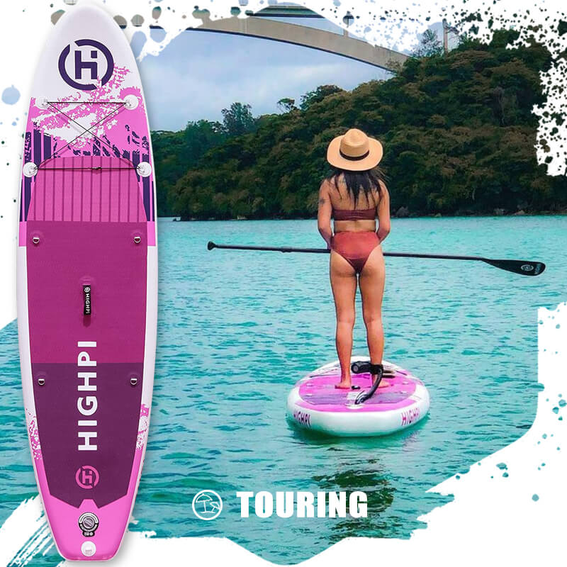 California Breeze 10'6'' Inflatable Stand Up Paddle Board Touring SUP With All Accessories - Image 6