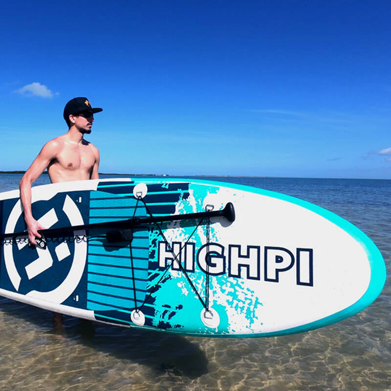 California Breeze 10'6'' Inflatable Stand Up Paddle Board Touring SUP With All Accessories - Image 8