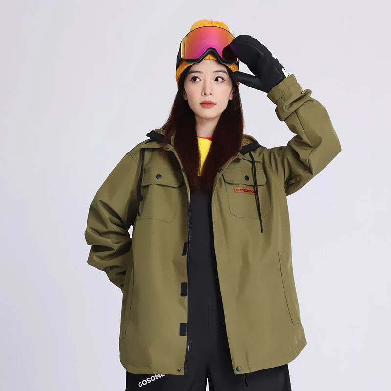 Cosone Women's Forever Waterproof Coach Jacket With Hood - Image 3