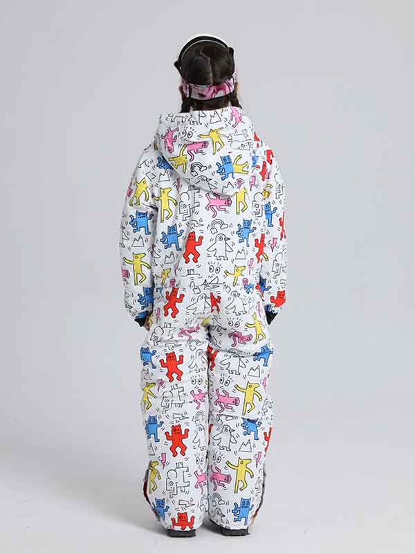 Girl & Boy's Animal World One Piece Snowsuits - Image 10