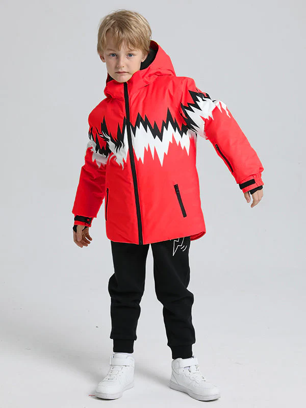 Girl & Boy's Duck Down Waterproof Snow Jacket - Image 16