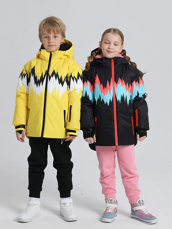 Girl & Boy's Duck Down Waterproof Snow Jacket - Image 9