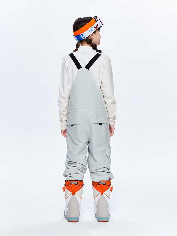 Girls High Experience Colorful Childhood Ski Pants Snow Bibs - Image 12