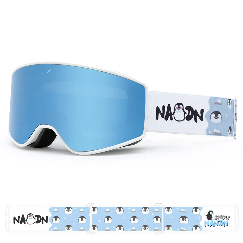Kids Nandn Unisex Cute Animal Ski Snowboard Goggles - Image 4
