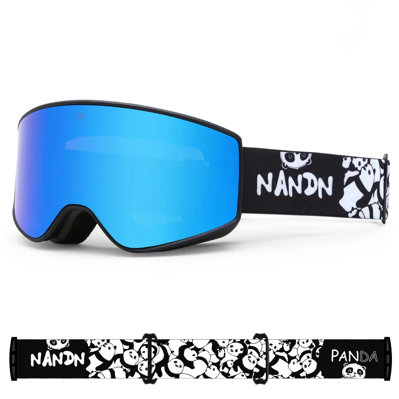 Kids Nandn Unisex Cute Animal Ski Snowboard Goggles - Image 6
