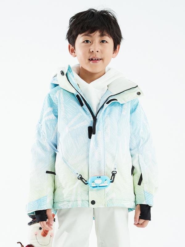 Girl's Vector Colorful Winter Insulated Snow Jacket - Image 3