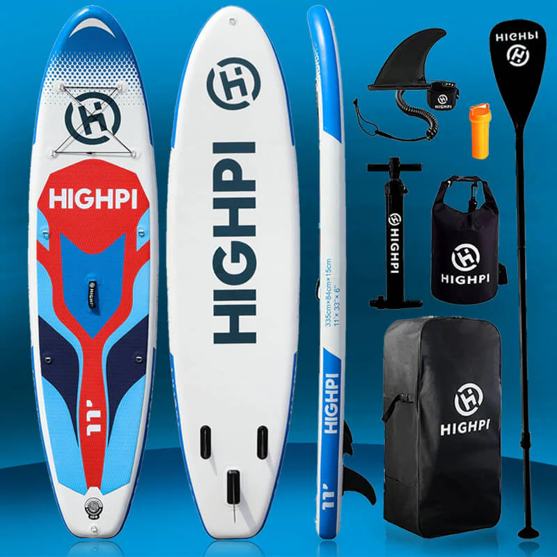 Windfall Cruise 11' Inflatable Stand Up Paddle Board Package - Image 8