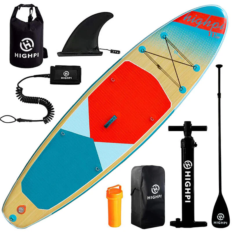 Highpi Windfall Cruise 11' Inflatable Stand Up Paddle Board Package - Image 5