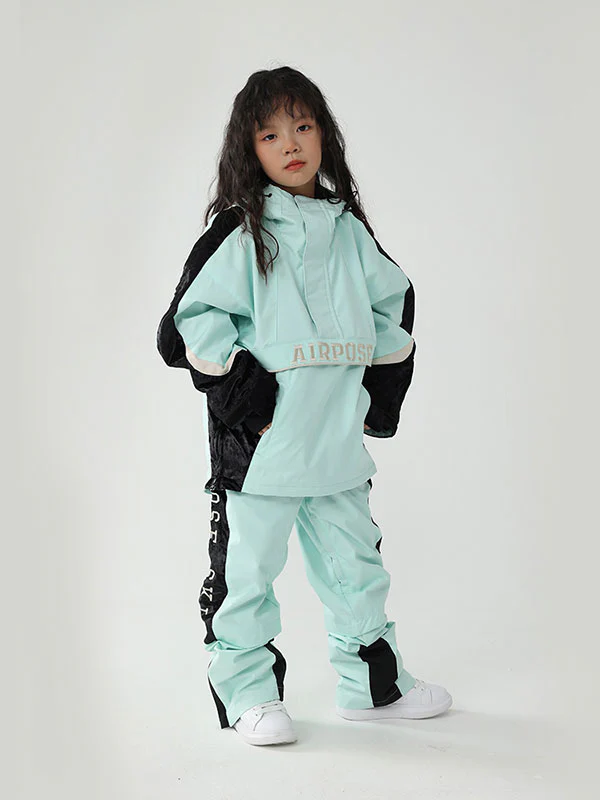 Kid's Air Pose Floral Anorak Snow Jacket & Pants - Image 15