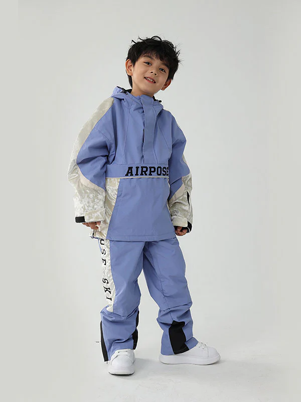 Kid's Air Pose Floral Anorak Snow Jacket & Pants - Image 4