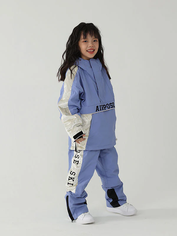 Kid's Air Pose Floral Anorak Snow Jacket & Pants - Image 5