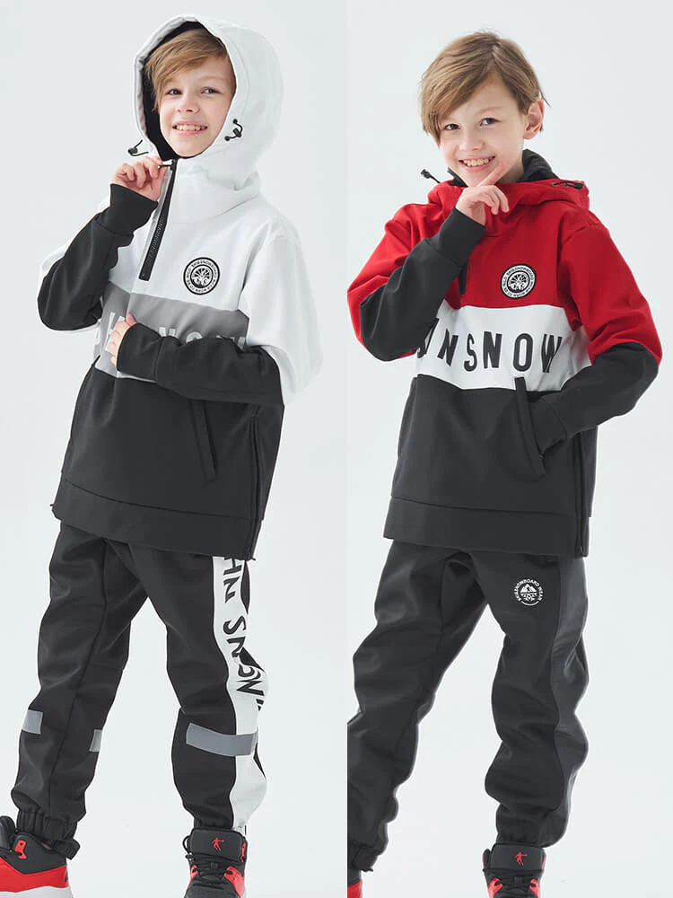 Kid's John Snow Mountain Addict Two Pieces Snow Suits - Image 3