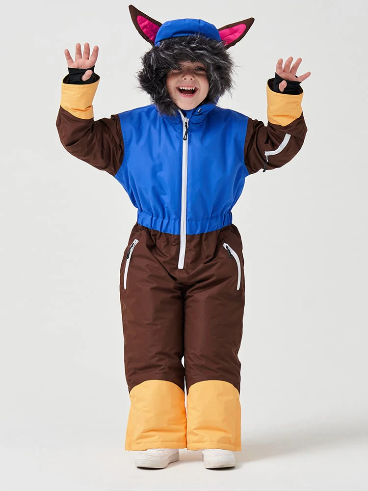 Kids Northfeel Unisex Animal Friendly Insulated One Piece Snowsuit - Image 13