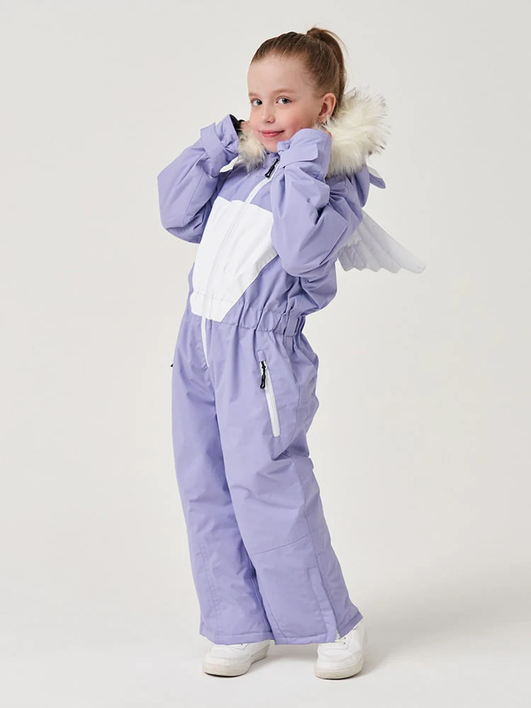 Kids Northfeel Unisex Animal Friendly Insulated One Piece Snowsuit - Image 17