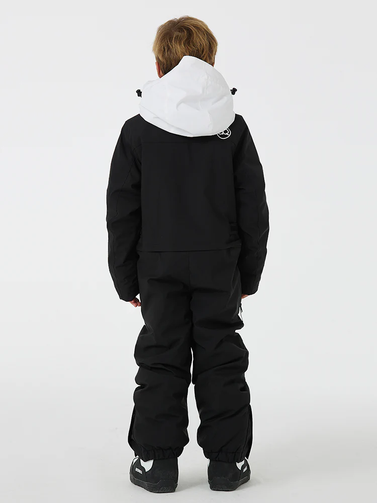 Kid's Unisex Mountain Explorer Waterproof One Piece Snow Suits - Image 5