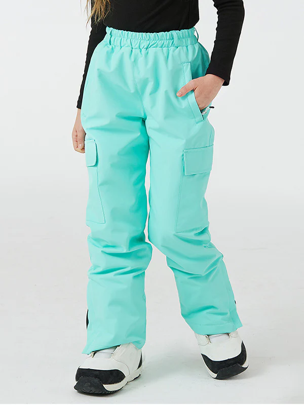 Kid's Unisex Mountain Explorer Waterproof Snow Pants - Image 11