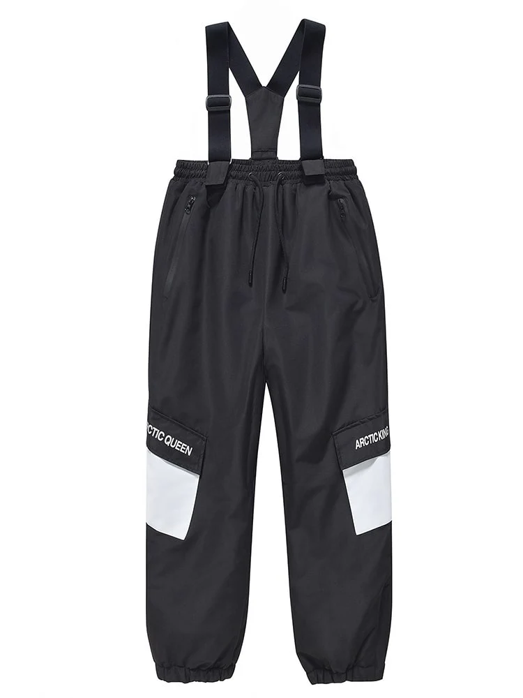 Kid's Unisex Mountain Lover Waterproof Snow Pants Ski Bibs - Image 14