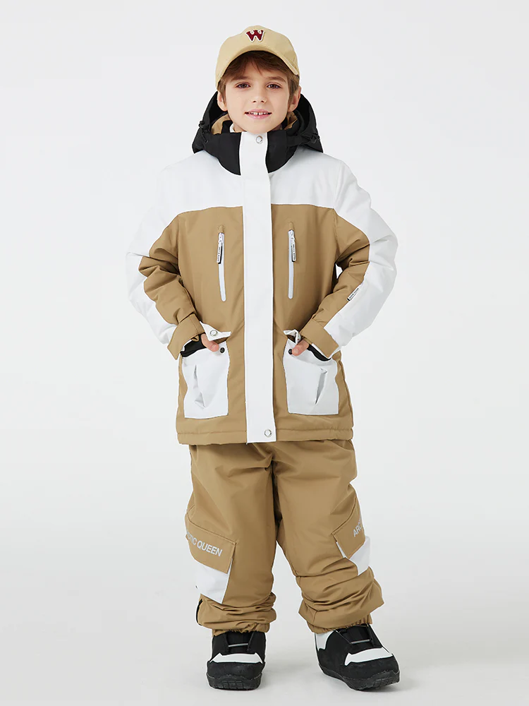 Kid's Unisex Mountain Lover Waterproof Snow Suits - Image 2