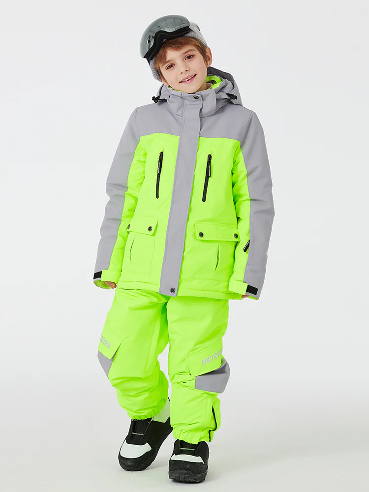 Kid's Unisex Mountain Lover Waterproof Snow Suits - Image 4