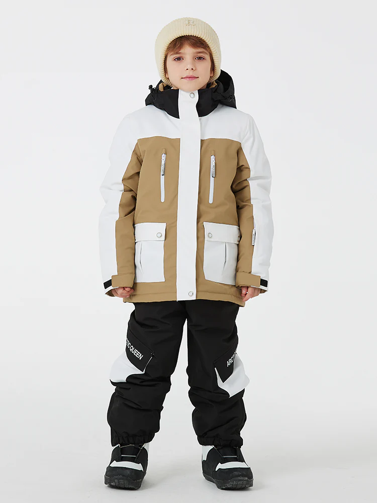 Kid's Unisex Mountain Lover Waterproof Snow Suits - Image 6