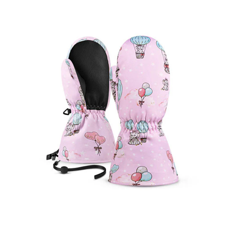 Luckyboo Kids Snow Mittens Adorable Mittens for Boys and Girls - Image 5