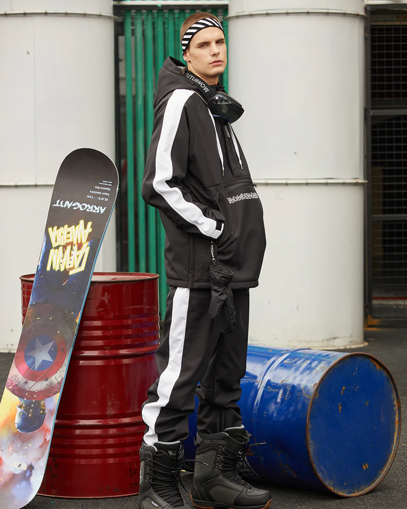 Men's RAWRWAR Young Fashion Unisex Snowboard Jackets & Pants Set - Image 3