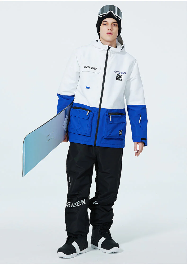 Men's Arctic King Winter Sport Freestyle Snow Jacket & Pants Sets - Image 11