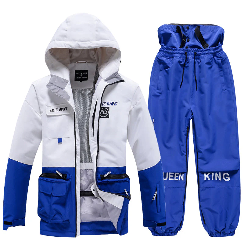 Men's Arctic King Winter Sport Freestyle Snow Jacket & Pants Sets - Image 12