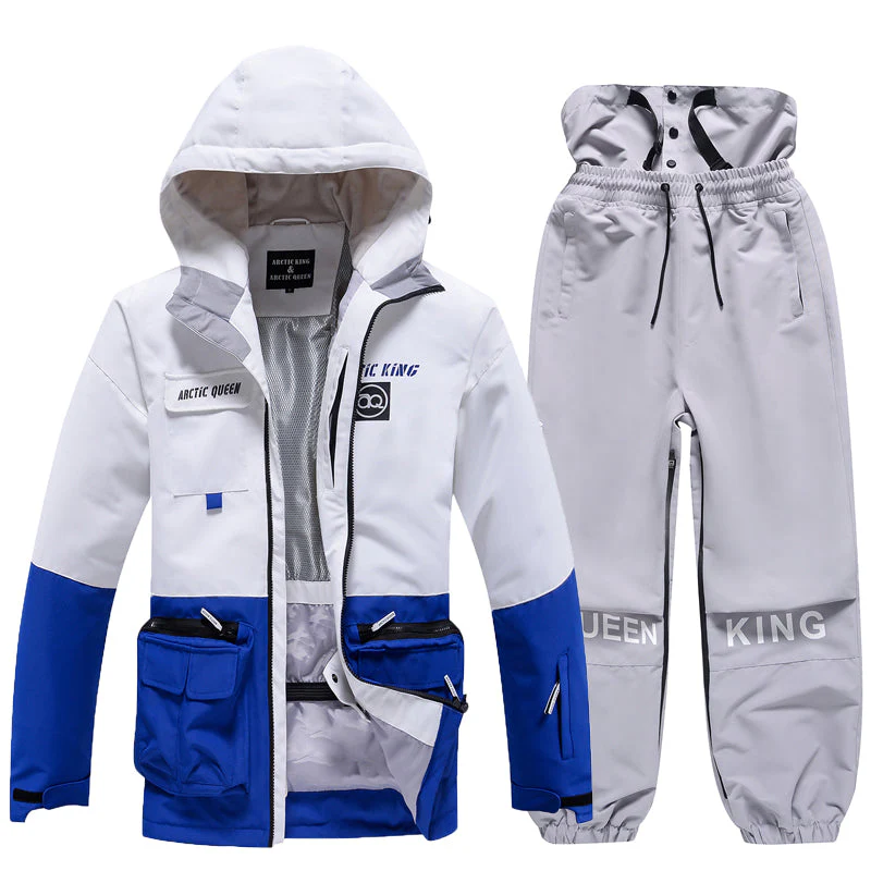 Men's Arctic King Winter Sport Freestyle Snow Jacket & Pants Sets - Image 14