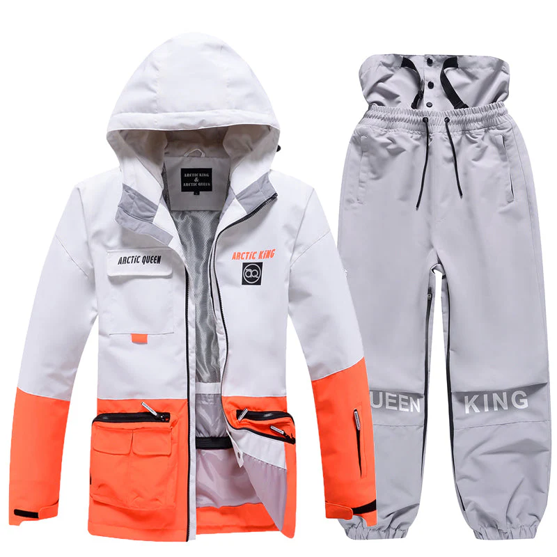 Men's Arctic King Winter Sport Freestyle Snow Jacket & Pants Sets - Image 18