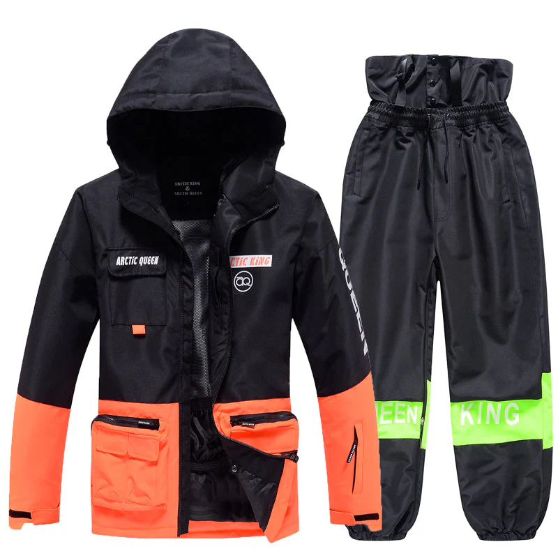 Men's Arctic King Winter Sport Freestyle Snow Jacket & Pants Sets - Image 21