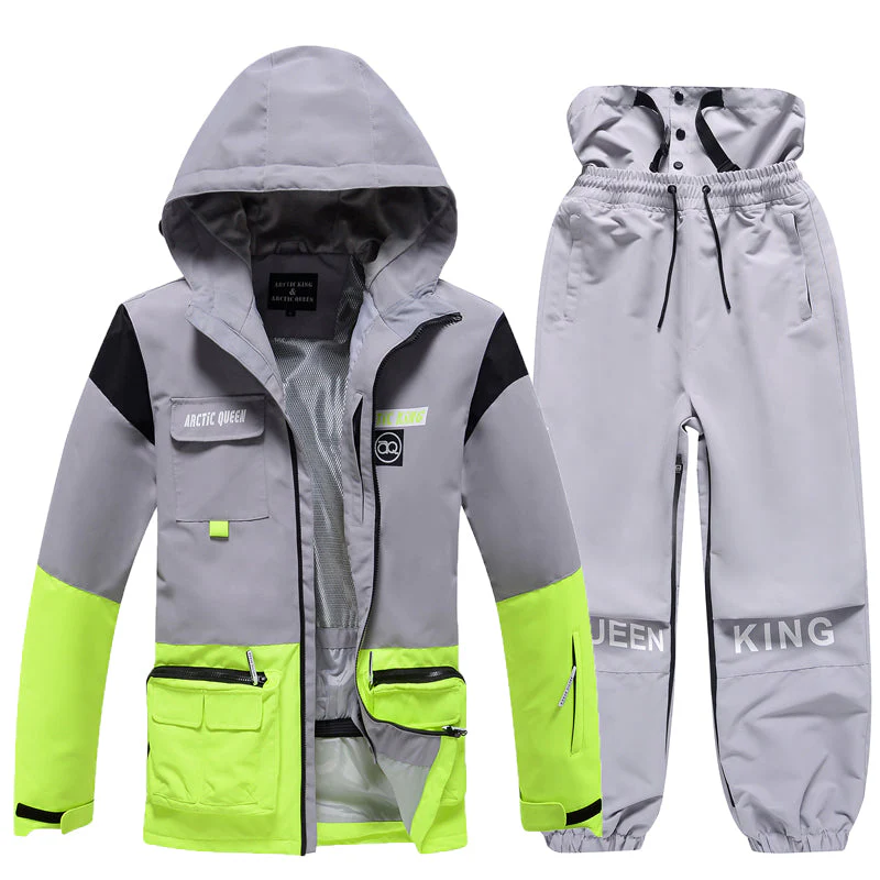 Men's Arctic King Winter Sport Freestyle Snow Jacket & Pants Sets - Image 4