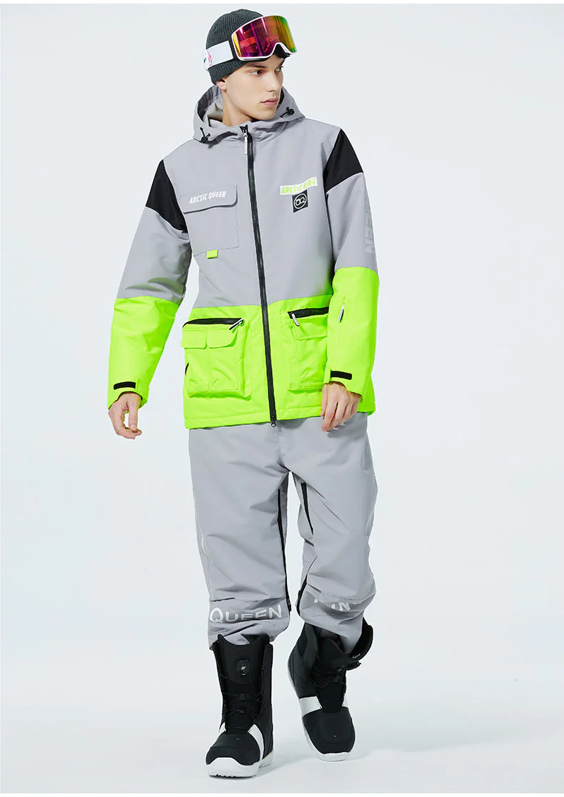 Men's Arctic King Winter Sport Freestyle Snow Jacket & Pants Sets - Image 5