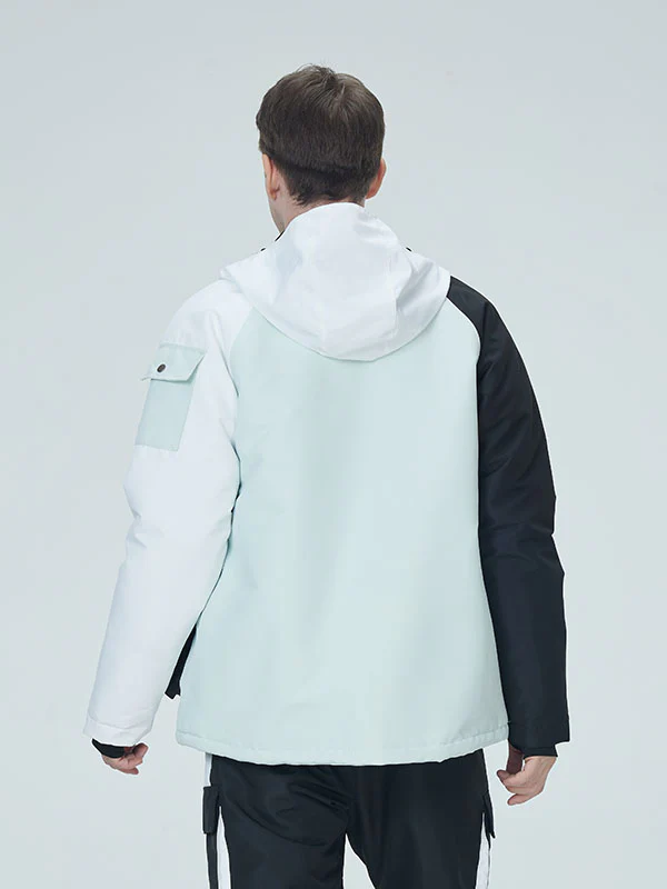 Men's Arctic Queen Divided Sky Colorblock Snow Jacket - Image 3