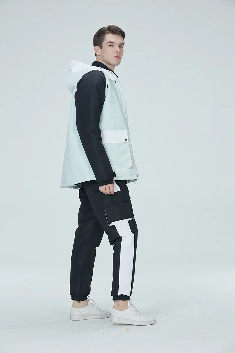 Men's Arctic Queen Divided Sky Colorblock Snow Suits - Image 11