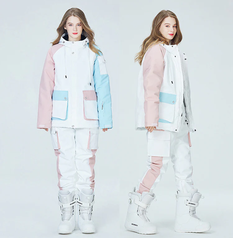 Men's Arctic Queen Divided Sky Colorblock Snow Suits - Image 12