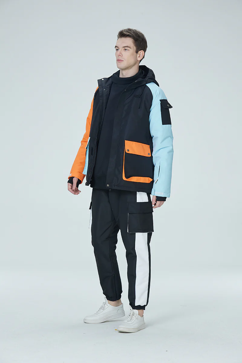 Men's Arctic Queen Divided Sky Colorblock Snow Suits - Image 3